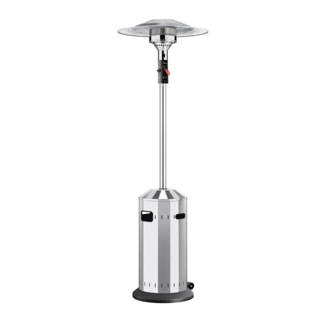 Enders Heizpilz Gas-Heizstrahler Terrassenheizer ELEGANCE 8 kW Edelstahl