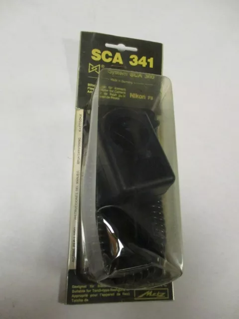 Metz SCA 341 for Nikon F3 with a Metz 45CT-4 flash. New