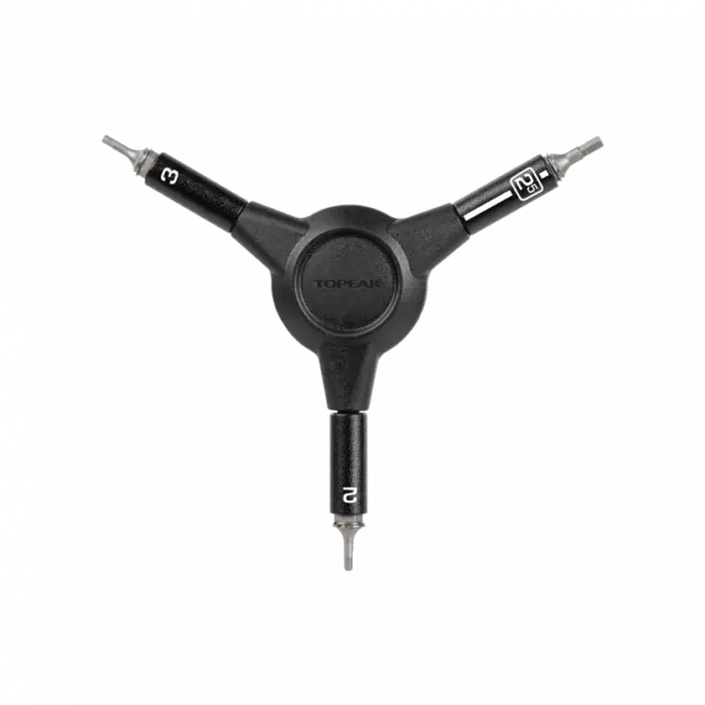 Topeak Y-Hex Speed Wrench, 2/2.5/3Mm