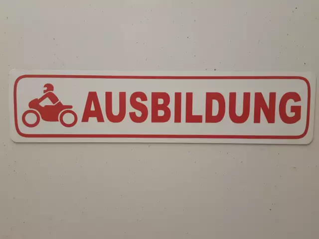 Magnetschild, Fahrschule, Moped-Ausbildung 1