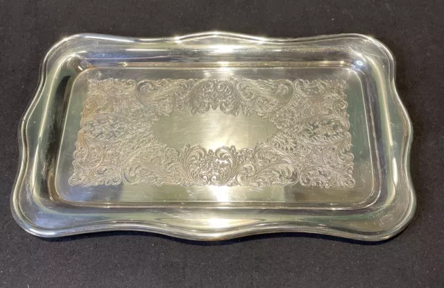 Vintage Sheridan Small Silver plated Tray