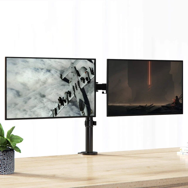 HEYMIX DUAL MONITOR Stand, VESA Monitor Arm, Double Monitor Mount