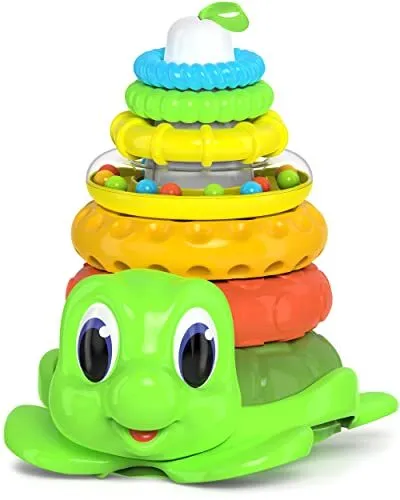 Move2Play Turtle Stacking Toy Baby Toy 6 to 12+ Months Ages 0-6+ 9 10 18+ Mon...