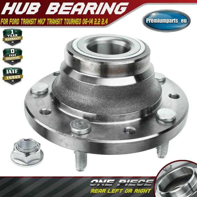 WHEEL BEARING HUB Rear for Ford Transit MK7 Transit Tourneo VKBA6528 ...