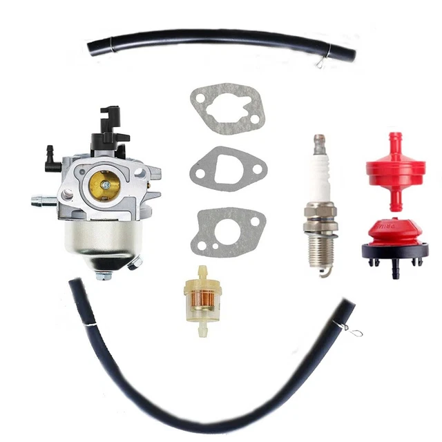 Kit Carburateur Pour Tondeuse PowerSmart DB2194SR 170cc - Complet Avec Joints, Tuyau Et Pompe D'Amorçage - 9