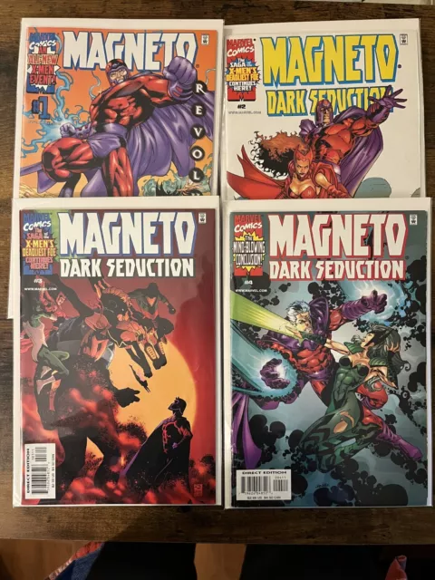 Complete Set Magneto Dark Seduction #1 2 3 4 Marvel Comics (200) 1-4