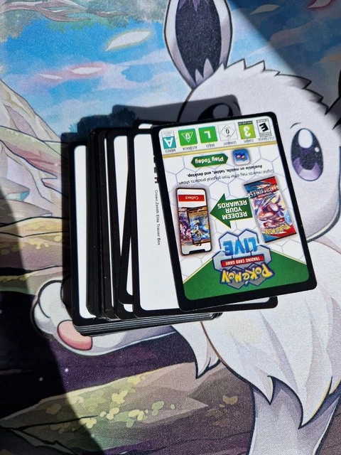 43 Crown Zenith Pokemon TCG Online/LIVE Code Karten PTCGO Codes + Promo Codes