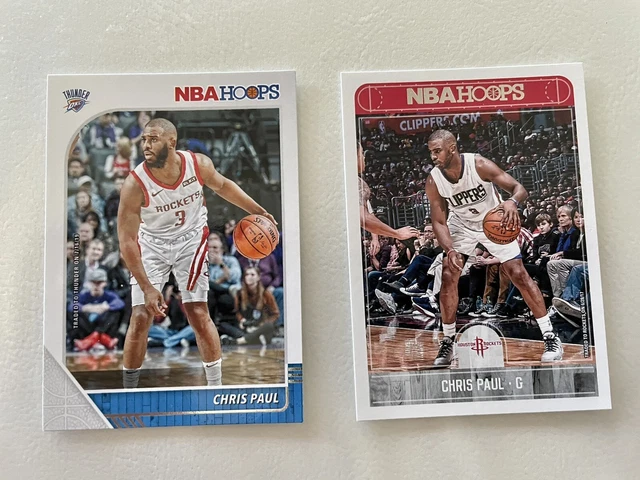 lot de 2 cartes NBA Panini hoops Chris Paul.