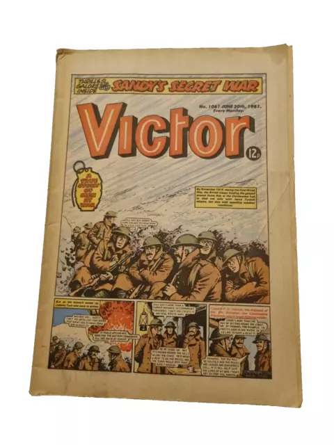 Victor Comic No. 1061 - 20th June 1981