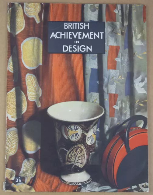 Britische Leistung im Design. Herausgegeben von Noel Carrington, Muriel Harris. 1946