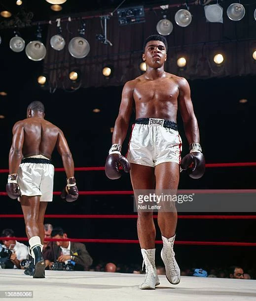WORLD HEAVYWEIGHT TITLE Muhammad Ali V Sonny Liston 1964 Old Boxing ...