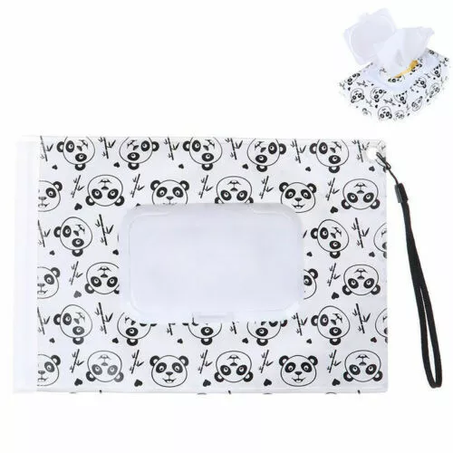 Pouch Easy-carry Clutch Cosmetic Wipes Carrying Case Bag Eco-friendly Wet