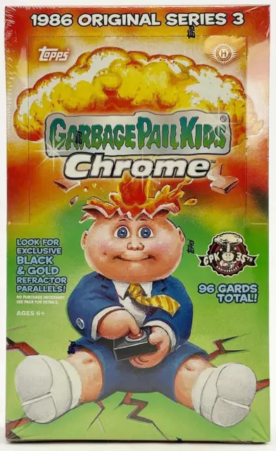 2020 Topps Chrome Garbage Pail Kids Series 3 Hobby Box Factory Sealed GPK