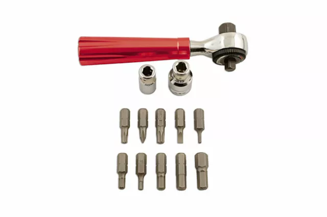Abiti Mini Cricchetto E Set di Punte 12pc 56086 Kamasa Nuovo