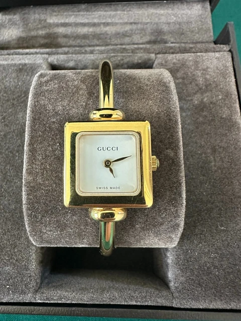 VINTAGE GOLD GUCCI 1900L Ladies Watch 260.00 PicClick UK