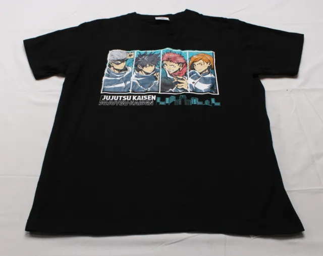 Universal Studios Japan Unisex Adults' Jujutsu Kaisen T-Shirt NC3 Black Medium