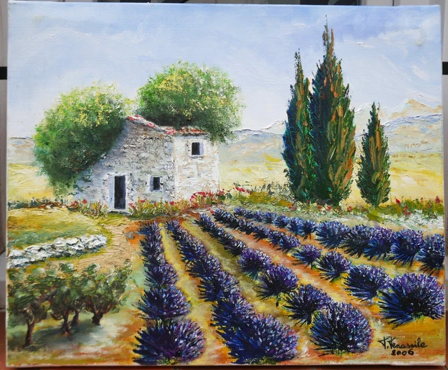Peinture La calanque Bleue par Foucras François | Carré d'artistes