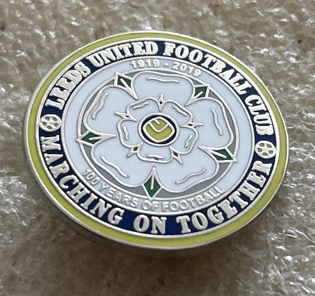 Insigne émaillé Leeds United – Très Rare, Pour Supporter Fan Collection