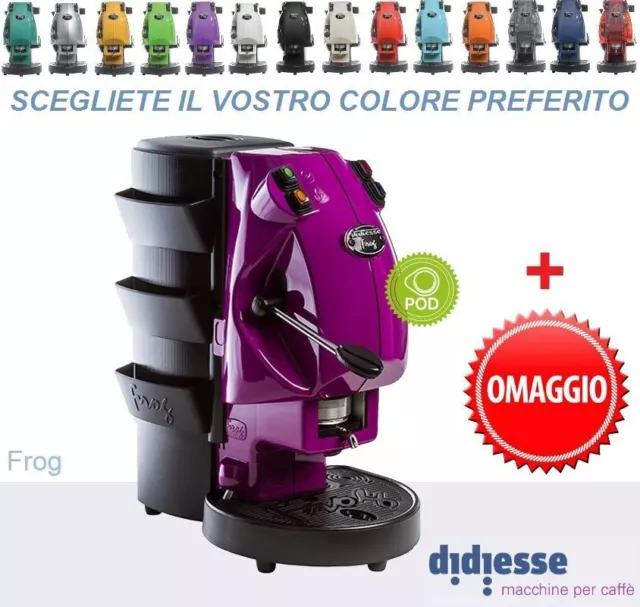 MACCHINA DA CAFFÈ DIDIESSE Frog Revolution Base per Caffè Borbone + OMAGGIO  * EUR 124,99 - PicClick IT