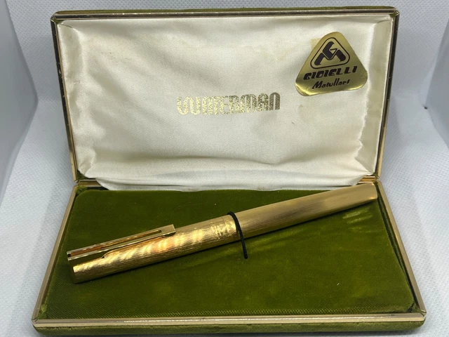 Stylo Plume Ou Stylo à Bille Waterman Plaqué Or - Vintage, Occasion