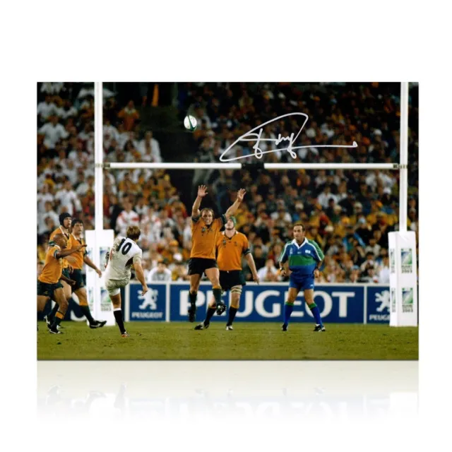 Jonny Wilkinson Signed England Rugby Photo: The Drop-Kick