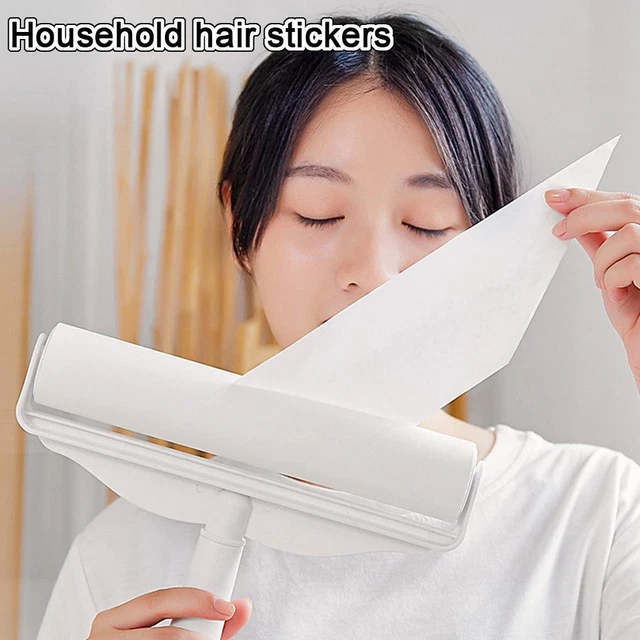 1-5Pcs Super Sticky Dust Lint Roller For Fluff Pet Remover Hair Dust E4K8