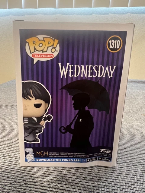 EXCLUSIVE Wednesday w/ Cello Funko Pop #1310 Television Addams Family Ortega TV 2