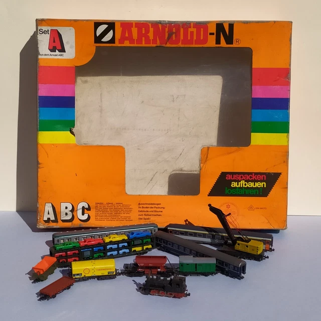 Coffret De Train Miniature Arnold échelle N (1:160) – Wagons Flèche D’Or – HN 4403.3