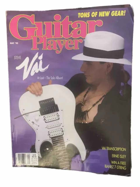 Guitar Player Magazine May 1990 Steve Vai - Willie Weeks M114