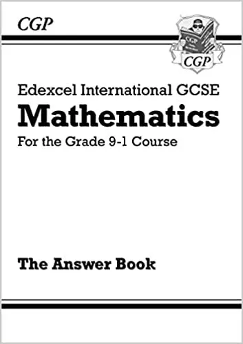 Edexcel International GCSE Maths Answers For Workbook For The Grade 9 1 Course