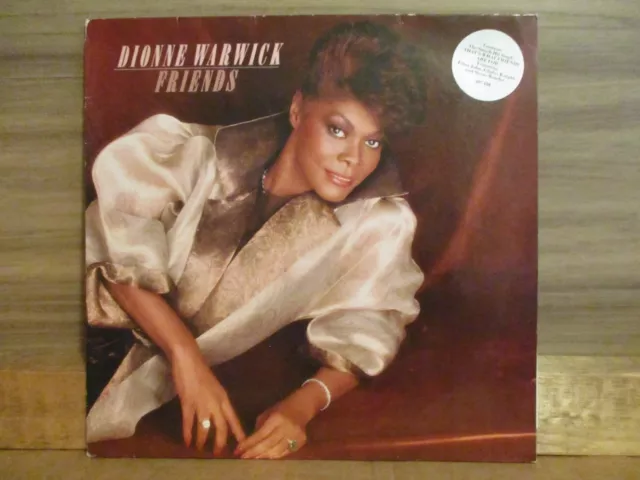 Dionne Warwick ‎– Friends  Vinyl LP Album 1985 Jazz Funk / Soul ARISTA - 207 438