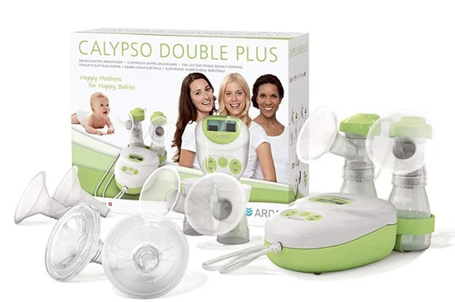 Extractor eléctrico doble de leche Ardo Calypso leche materna, tapas mamarias varios tamaños
