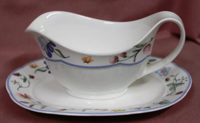 Villeroy  & Boch VB Mariposa Soßiere Sauciere mit Untere Unterteil 57035 57028