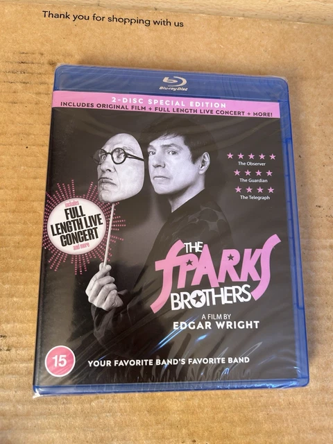 The Sparks Brothers Blu-ray - Music Documentary Film