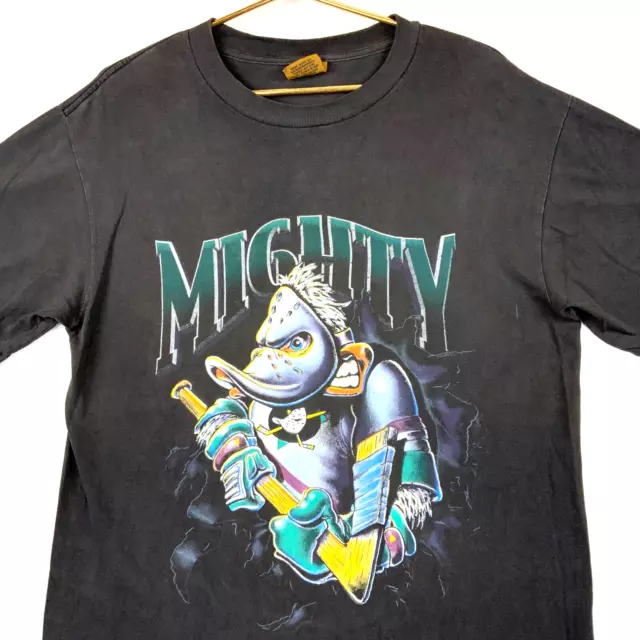 Vintage NHL (Magic Johnson T's) - Anaheim Mighty Ducks Single Stitch T-Shirt  1993 Large – Vintage Club Clothing