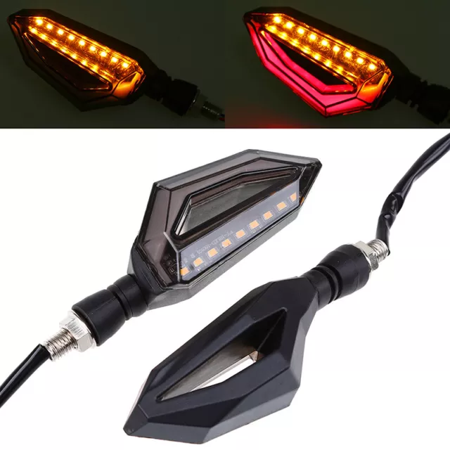 2X LED Motorcycle Turn Signal Indicator Blinker Light Fit For BMW F650 F650CS