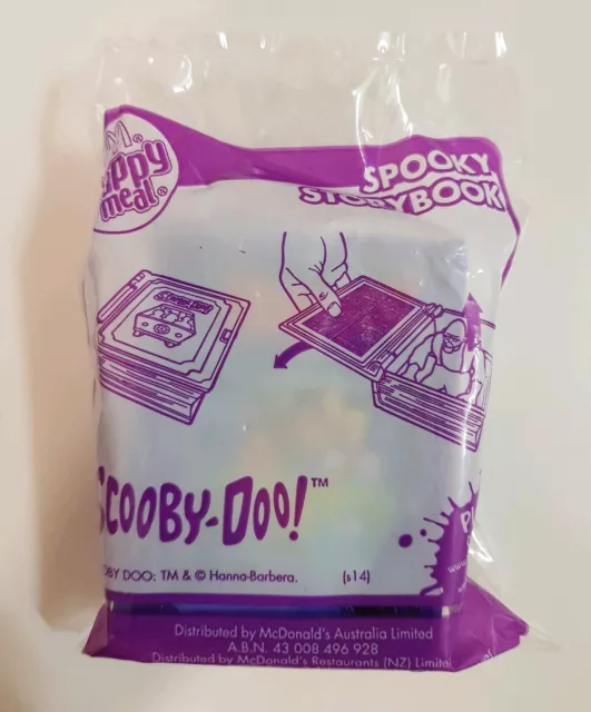 BNIP McDonalds 2014 Happy Meal Toy Scooby-Doo! Spooky Storybook pop up AUS