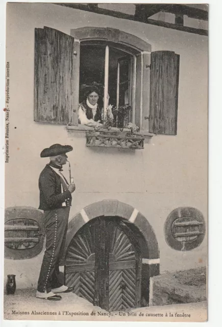 NANCY - M. & M. - CPA 54 - Exposition de Nancy 1909 - A la Maison Alsacienne
