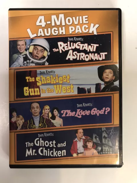 4 Movie Laugh Pack Don Knotts 2 Disc 4 Movies