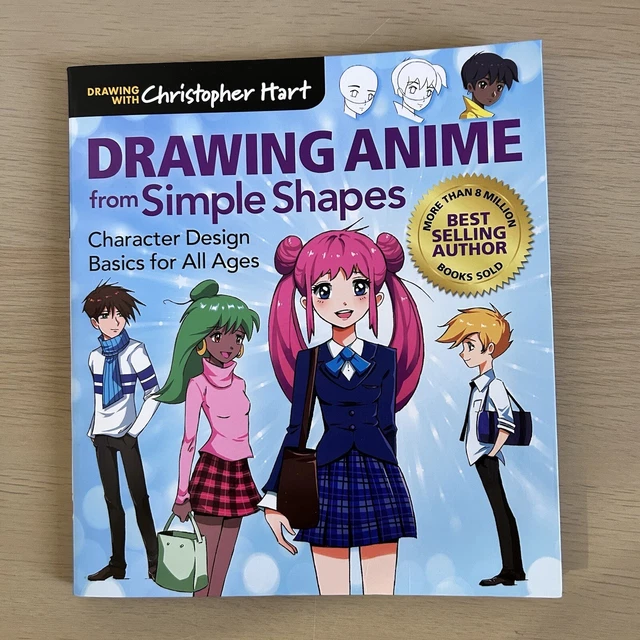 DRAWING ANIME FROM Simple Shapes Character Design Basics for All Ages