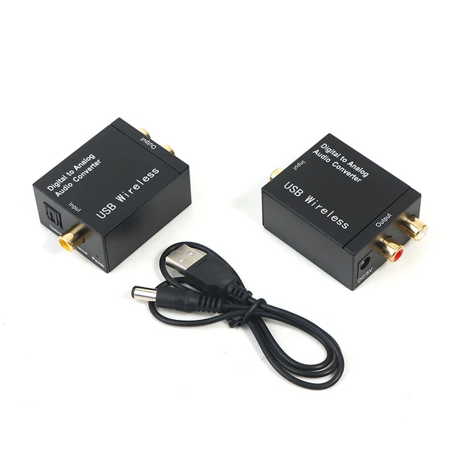 USB DAC AMPLIFIER Digital To Analog Audio Converter With Bluetooth