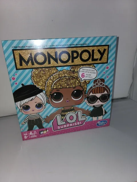 Monopoly LOL Surprise Edition Board Game for Ages 8 +