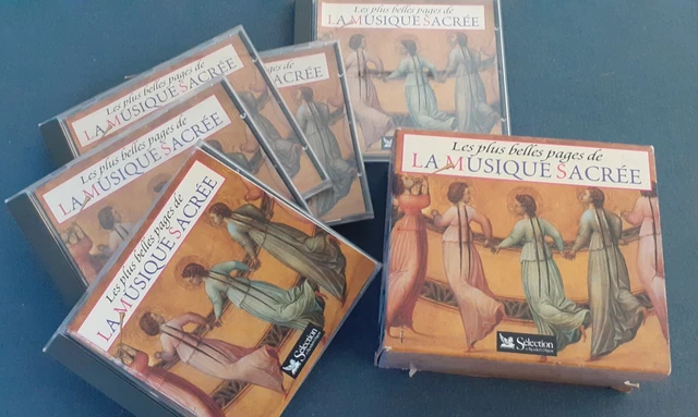 LES PLUS BELLES Pages De LA MUSIQUE SACREE Coffret De 5 CD EUR 8,00