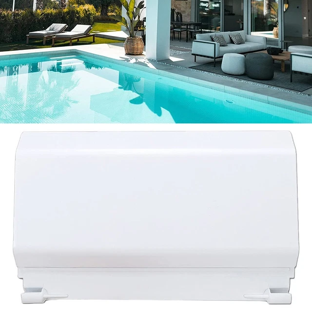 Porta Per Skimmer Piscina (Weir) 21x13,5 Cm, In Plastica Resistente, Sostituzione Universale Con Spugna, Facile Installazione - 5