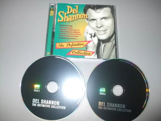 Del Shannon - Definitive Collection - Best Of (CD) 40 Greatest Hits - Nr Mint