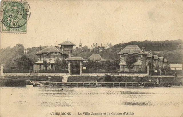 CPA Athis Mons-La Villa Jeanne et le Coteau d'Athis (180727)