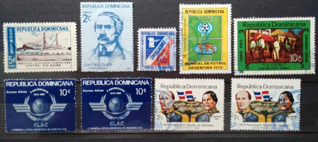 Republica Dominicana  Posten / Lot Briefmarken   gestempelt