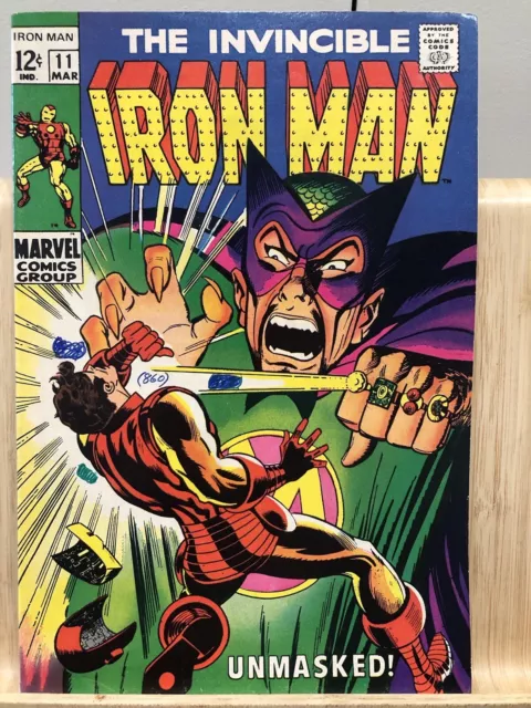 Iron Man #11 Mandarin Appearance! Silver Age Marvel 1969