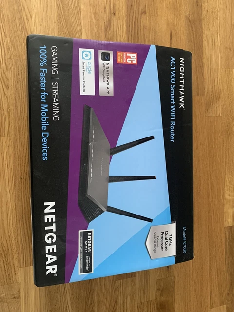 NETGEAR R7000-100PAS Nighthawk AC1900 1300 Mbps router wireless CA
