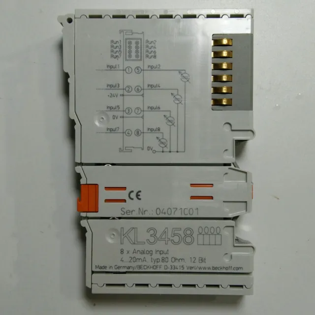 1PC Used BECKHOFF module KL3458 Free Shipping#QW